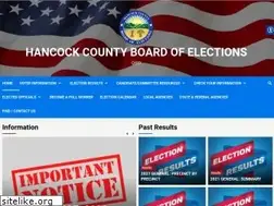 Sites similar to hancockboardofelections.com