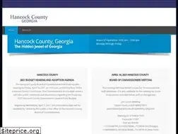 Sites similar to hancockcountyga.gov