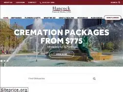 Sites similar to hancockfuneralhome.net