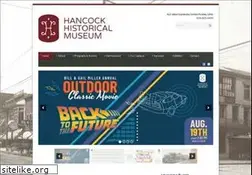 Sites similar to hancockhistoricalmuseum.org