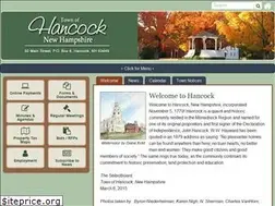 Sites similar to hancocknh.org