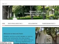 Sites similar to hancockparkhomeownersassociation.org