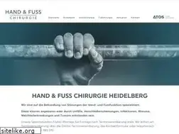 Sites similar to hand-fusschirurgie.de