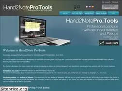 Sites similar to hand2noteprotools.com