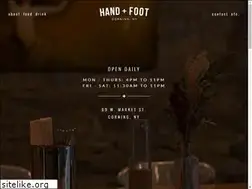 Sites similar to handandfoot.co