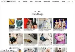 Sites similar to handbags.lovetoknow.com