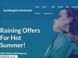 Sites similar to handbagsforwholesale.com