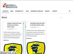 Sites similar to handball-baden.de