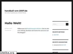 Sites similar to handball-wm-2007.de