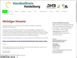 Sites similar to handballkreis-heidelberg.de