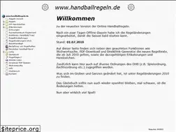 Sites similar to handballregeln.de