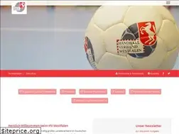 Sites similar to handballwestfalen.de