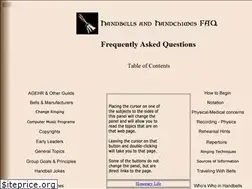 Sites similar to handbellfaq.com