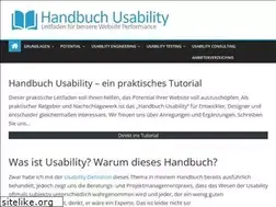 Sites similar to handbuch-usability.de