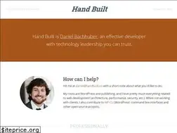 Sites similar to handbuilt.co