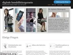 Sites similar to handdiktiergeraete.de