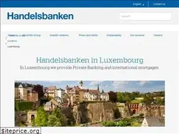 Sites similar to handelsbanken.lu
