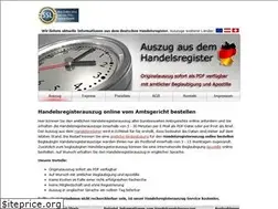 Sites similar to handelsregister-auszug.de