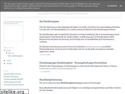 Sites similar to handelsregister.blogspot.com