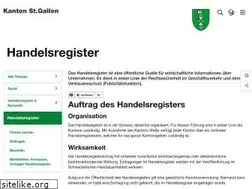 Sites similar to handelsregister.sg.ch