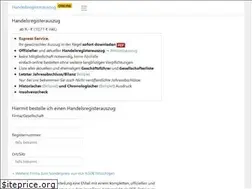Sites similar to handelsregisterauszug-online.de