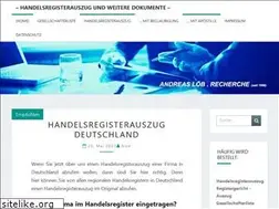 Sites similar to handelsregisterauszug-sofort.de