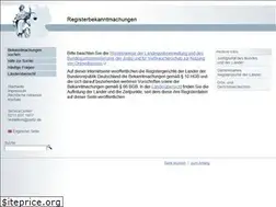 Sites similar to handelsregisterbekanntmachungen.de