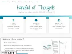 Sites similar to handfulofthoughts.com