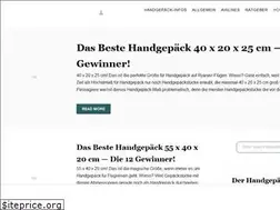 Sites similar to handgepaeck-guru.de