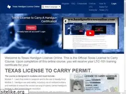 Sites similar to handgunlicenseonline.com