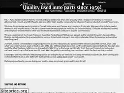 Sites similar to handhautoparts.net