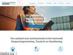 Sites similar to handhavingsacademie.info