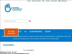Sites similar to handicap-international.lu
