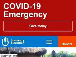 Sites similar to handicap-international.us