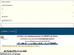 Sites similar to handicap.paris.fr