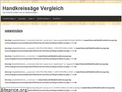 Sites similar to handkreissaege-test.de