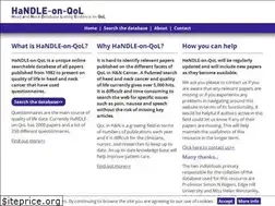 Sites similar to handle-on-qol.com