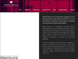 Sites similar to handlerthayer.com