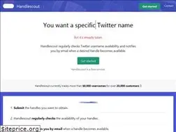 Sites similar to handlescout.com