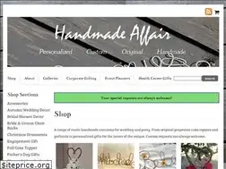 Sites similar to handmadeaffair.indiemade.com