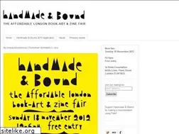 Sites similar to handmadeandbound.com