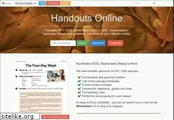 Sites similar to handoutsonline.com