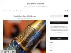 Sites similar to handoverthatpen.com