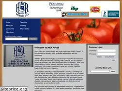 Sites similar to handrfoods.com