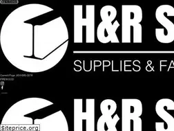 Sites similar to handrsteelsupplies.com