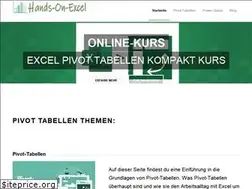 Sites similar to hands-on-excel.com