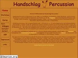 Sites similar to handschlag-percussion.de