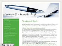 Sites similar to handschrift-schreibschrift.de