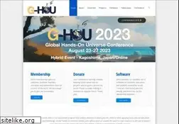 Sites similar to handsonuniverse.org