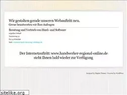 Sites similar to handwerker-regional-online.de